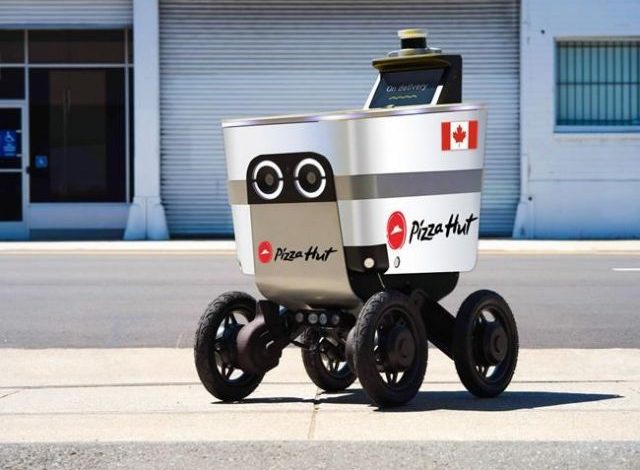 Food delivery robots appear on Canadian sidewalks, but a number of problems delay mass adoption
