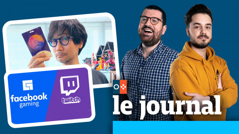 Kojima de retour, Facebook vs Twitch : on en parle dans JV le journal à 12h30