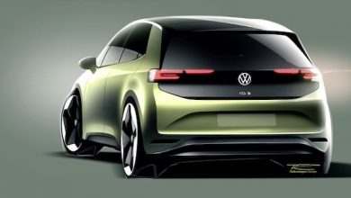 New Volkswagen ID.3 teased in sketches