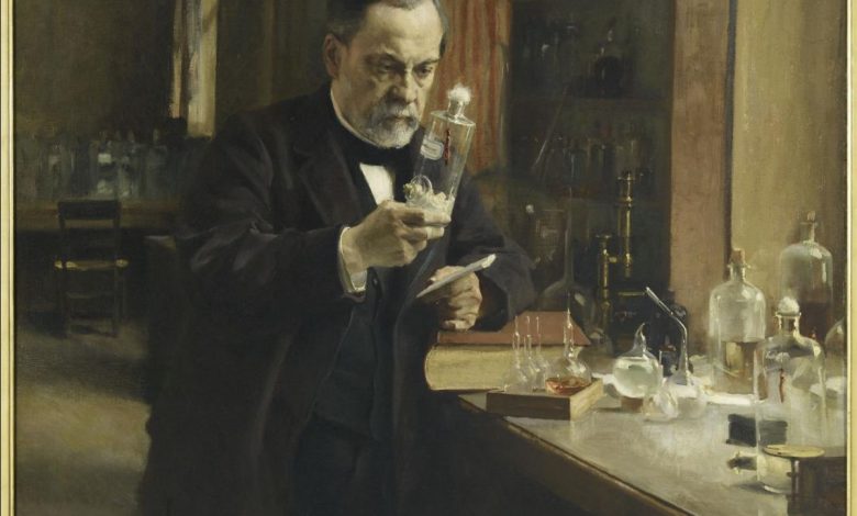 Tableau Louis Pasteur (1822-1895), chimiste et biologiste français par Edelfelt Albert Gustaf Aristide (1854-1905)