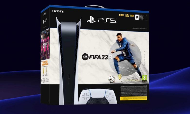 PlayStation 5: Order this PS5 + FIFA 23 Bundle today to get it before Christmas!