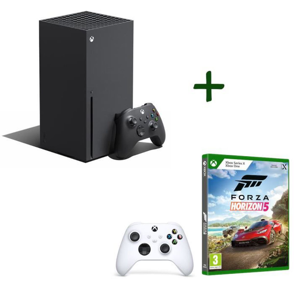 Xbox series X + manette blanche + Forza Horizon 5